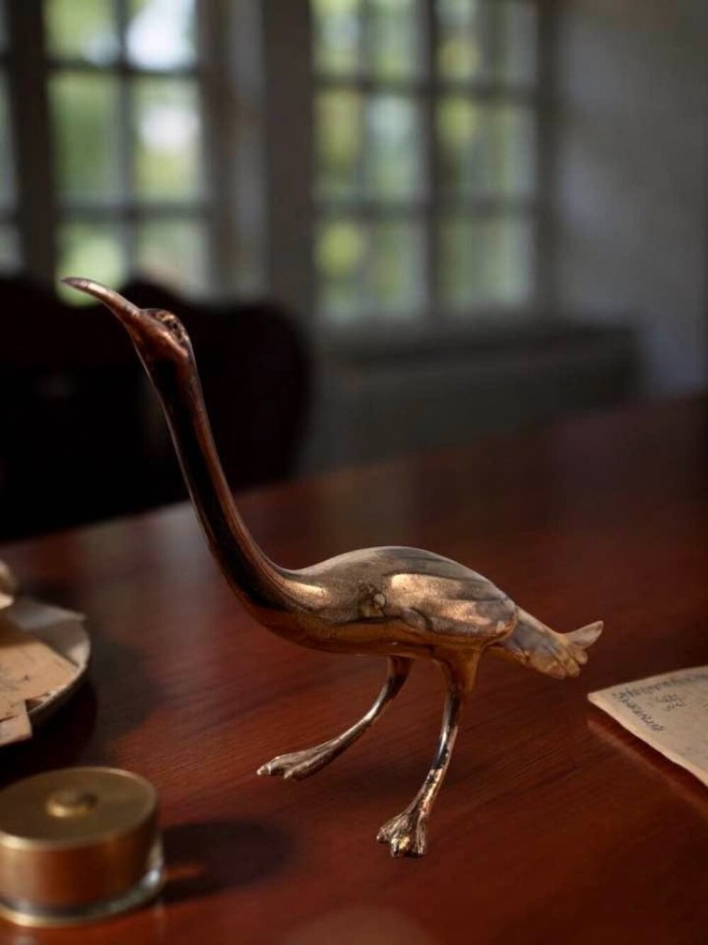 Vintage WB Pheasant Bird Sculpture #2271 Weidlich Bros Silverplate Centerpiece - Picture 8 of 11